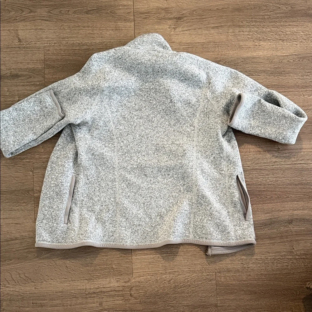 Patagonia Better Sweater Gray Full-Zip Fleece Jacket - Picture 10 of 13